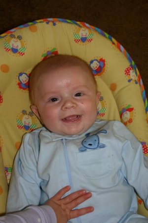 Bradley at 4-months - Jan 2007
