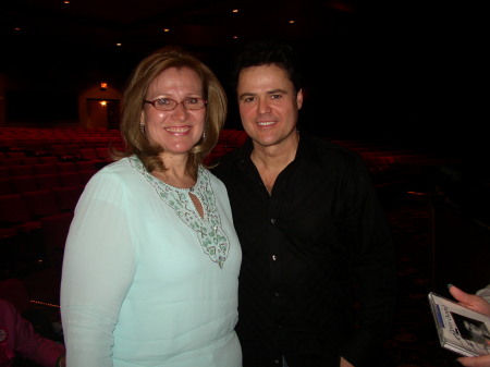 Backstage with Donny Osmond