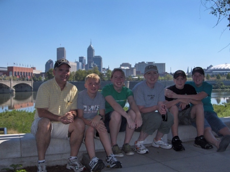 Chicago Skyline with the Schott Family