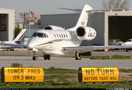 This is the Citation-X which I fly for NASCAR.