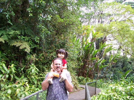 My husband and daughter-Hawaii, 2006