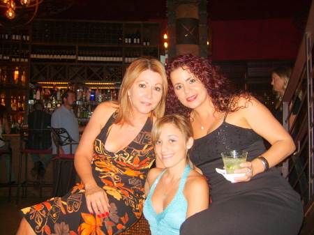 Me, Mayte (a good friend) and my son's girlfriend