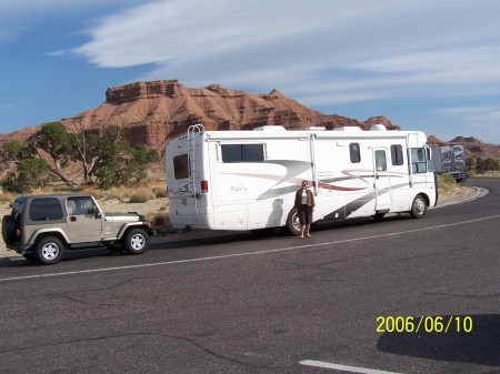 Our Motorhome, Utah 2006