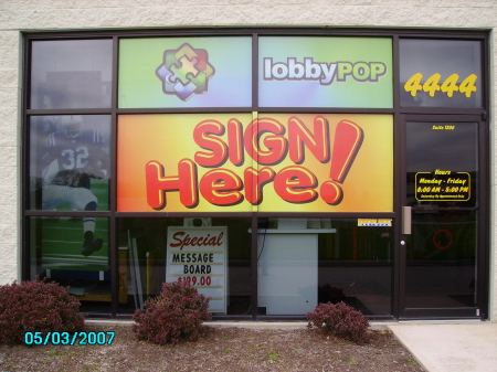 SIGN Here LTD store front