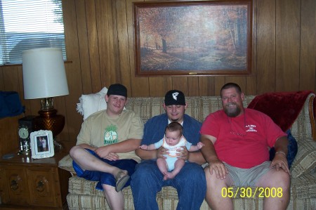 My boys and grandson