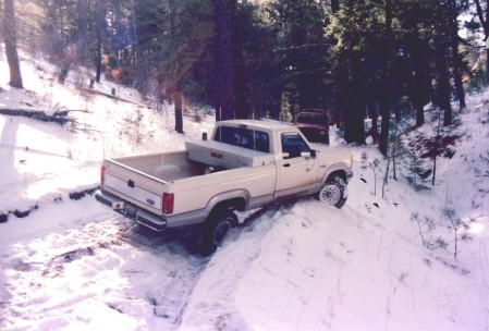 playing in the snow new mexico