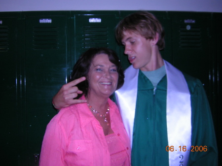 Brick & Mom 2006 Graduation.