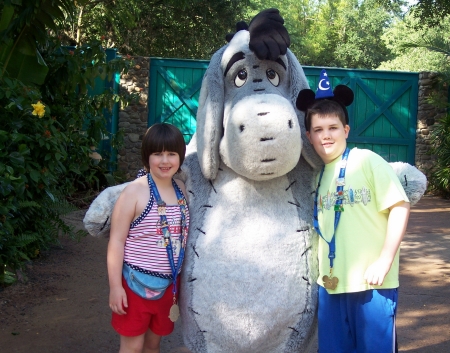 Kids at Disney 2006