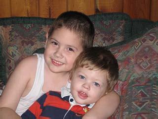 My boys Dylan and Ashton