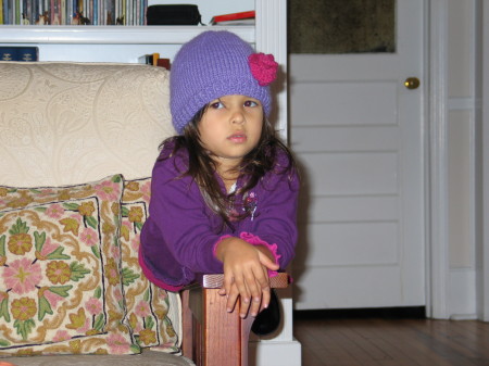 my daughter in January 07