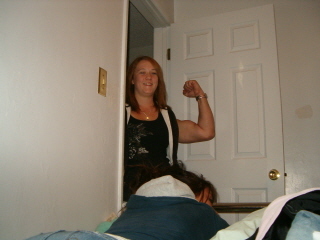 she can bench press 300,,,lol just kiddin