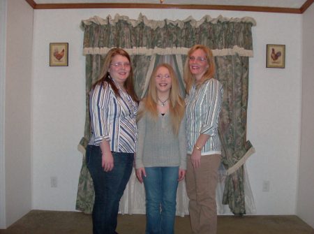 Me and my 2 daughters, Kathryn and Sarah