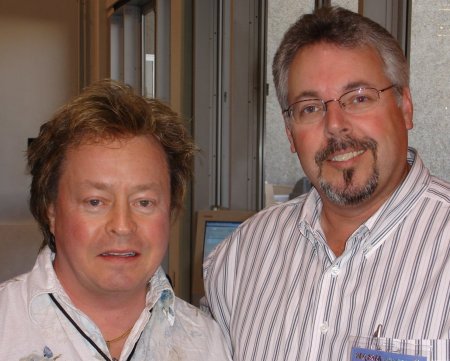 Me and Rick Derringer - 2007 NAMM Show