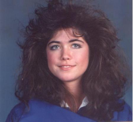 My wife in HS (1988)