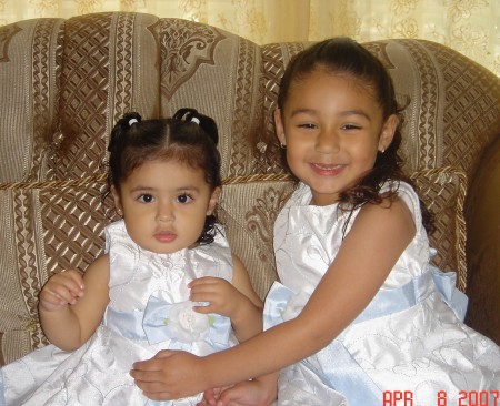 My daughters, Alexandra (1 yr) & Andrea (4 yrs)!