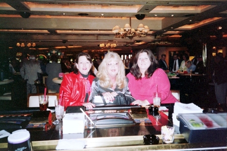 Jeannie, Rita and me in Vegas