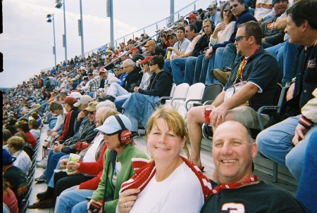 My cousin, Dan Tallman and Me Daytona 500