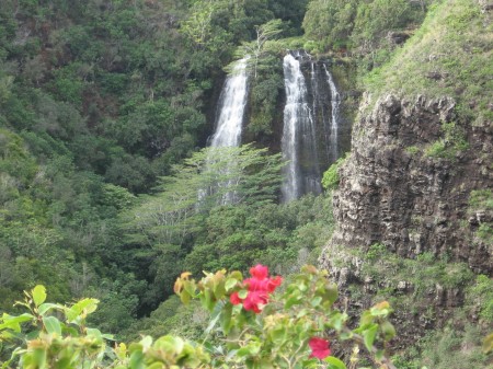 Opaekaa Falls Kauai New Years 2008