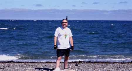 At the North Tip of the Islands August 2006, above Old Masset