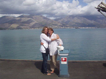 Mary and Me in Gaeta, Italy