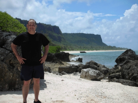 On the Beach in Guam