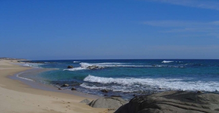 "our Beach" at the Cabo House