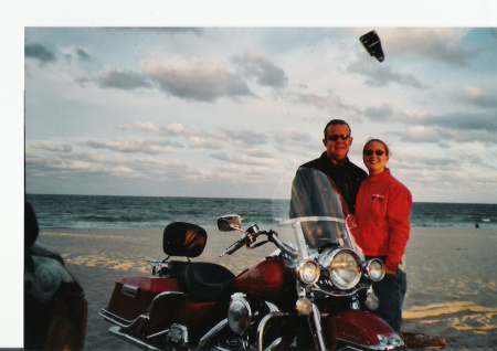 In Ft. Lauderdale on the motorcycle!!!