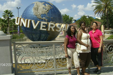 Best friends...Mardi Gras at Universal Studios