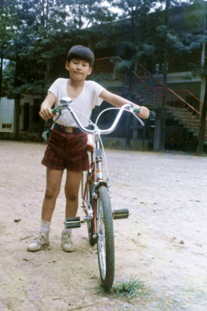 Learning to ride a bike