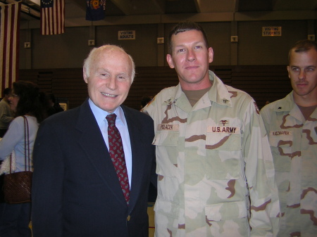 Welcomed home by Sen Herb Kohl