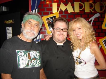 Tommy Chong, Myself, & His Lovely Wife Shelby