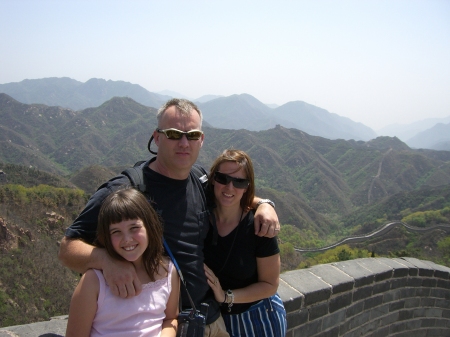 The Fam at the Great Wall