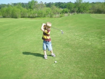 Harrison on the Links!