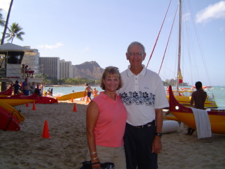 Kathy/Me at Waikiki