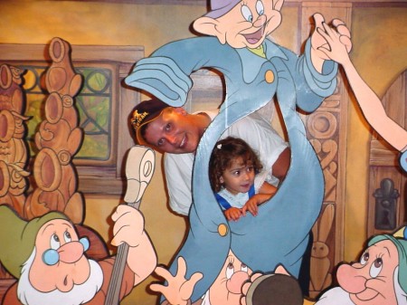 My daughter & I at Disneyworld