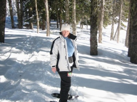 Snow shoeing