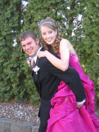 Laura and Blake, Senior Prom, 4/26/2008