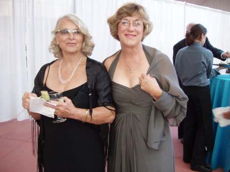 My Mom (Mrs. Hoffman) and Me at my son's wedding in 2005