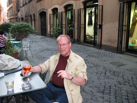 Outdoor cafe in Florence 2007