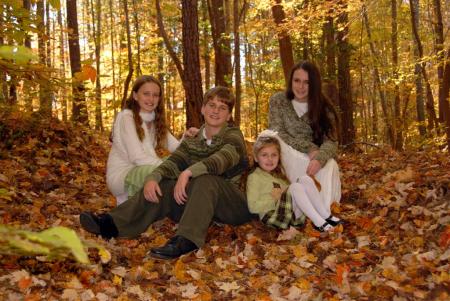 Melanie, Benjamin, Joy, and Nicole in Raleigh