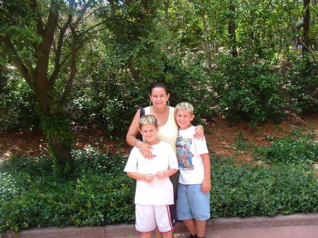 me, dylan & J.D. at Disney World