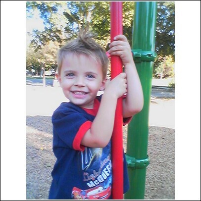 Tyler at the park