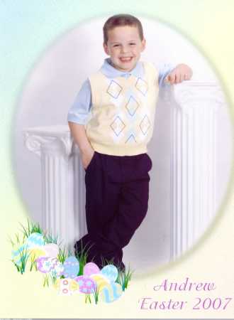 andrew at Easter