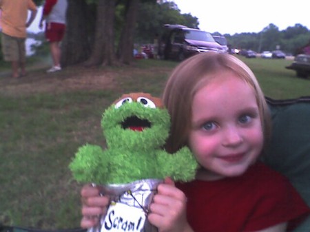 Chloe (and Oscar) July 4th, 2005