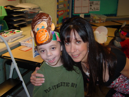 me and my grandson at his school may 2007