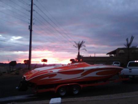 sunset in Havasu