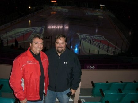 Scott and I at Madison Square Garden