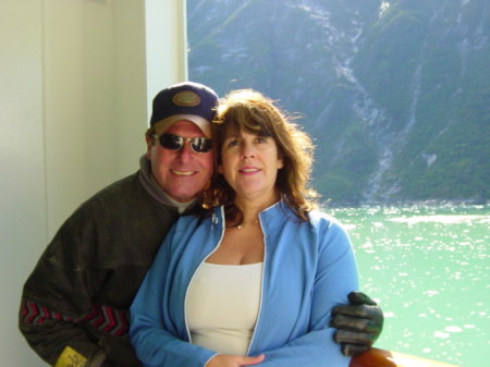 Mike and Gayle on Alaska Cruise