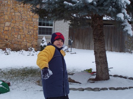 SnowBall Fight!!