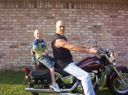 Paw Paw and my Grandson , Blake